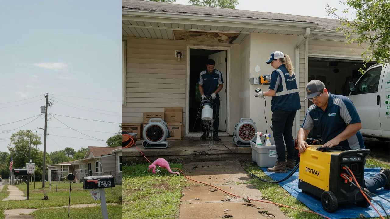 Storm Damage Water Removal in Dallas, WI near me